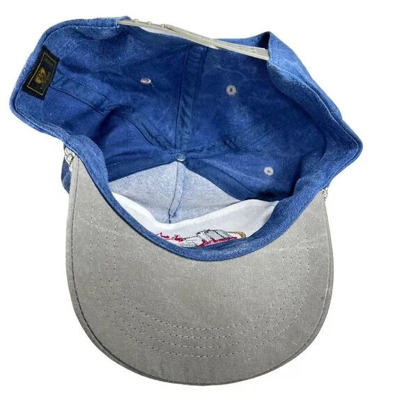 Vtg Snapback Branson Missouri Embroidered Cowboy Boots Lasso Music Notes Hat Cap - Picture 6 of 9